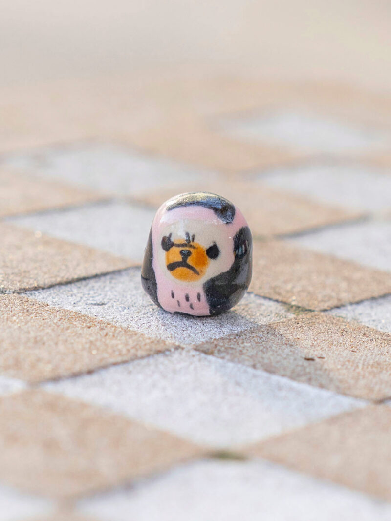 BOBIK růžový kraví